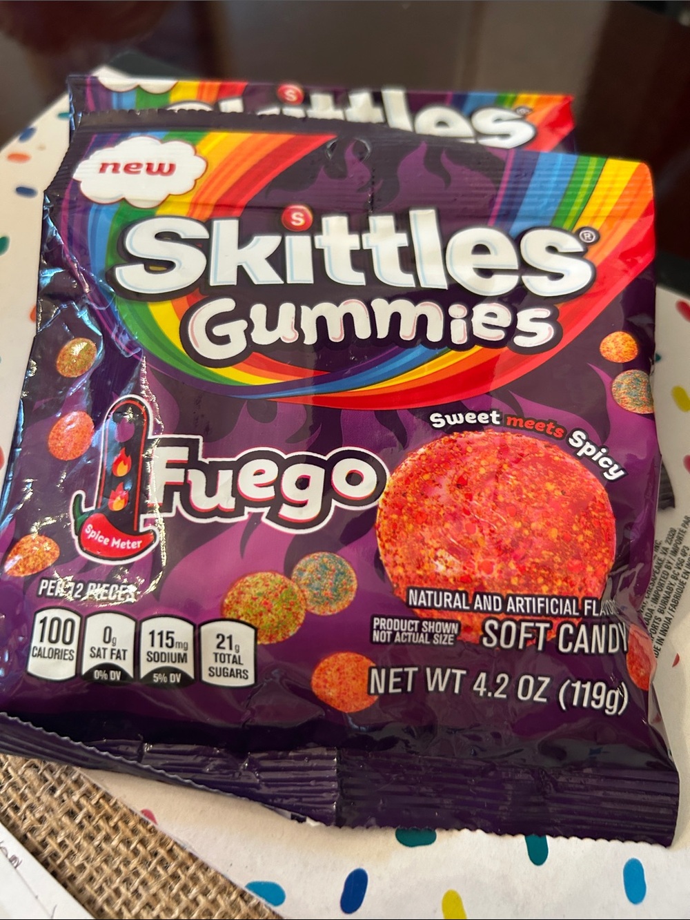 Gummies Fuego Soft Candy - Purple Variety Pack